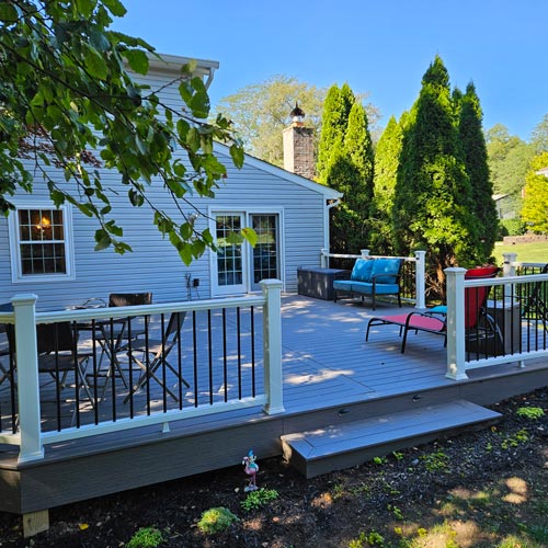 trexpro deck tg custom builders 1 sq