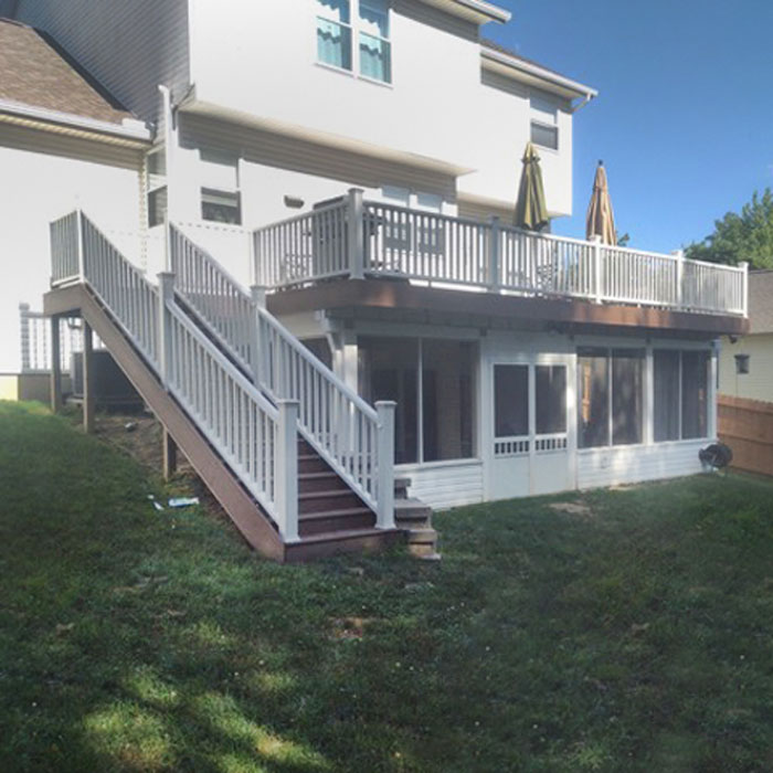 trexpro deck tg custom builders 1 sq